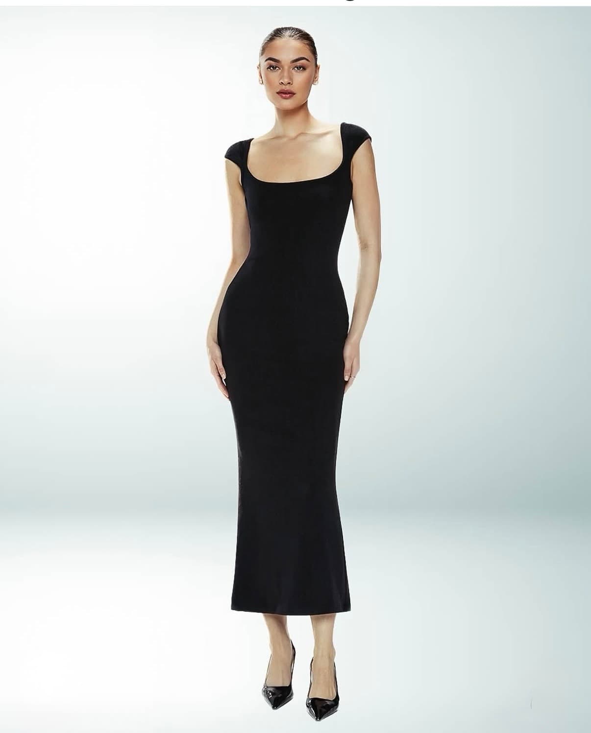 RIBBED DRESS — view 1