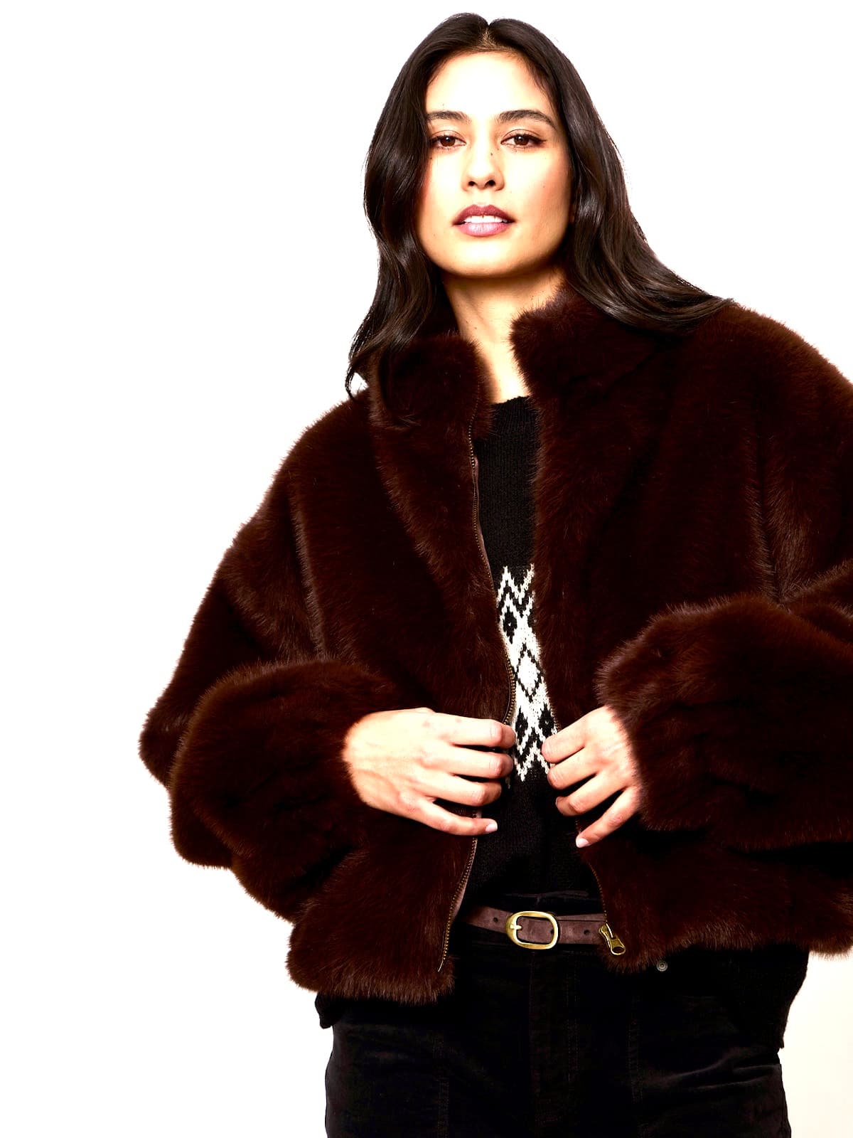 FUR BOMBER JKT