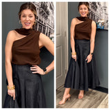 ONE SHOULDER TOP