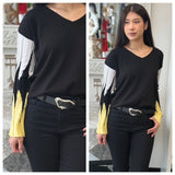 V NECK SWEATER