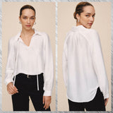 Long Sleeve Raglan Blouse
