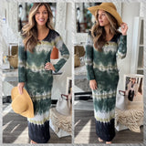 Open Knit Crochet Dress