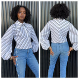 PUFF SLEEVE TOP