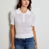 CROCHET HENLEY