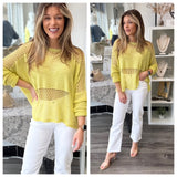 KNIT CROCHET SWEATER
